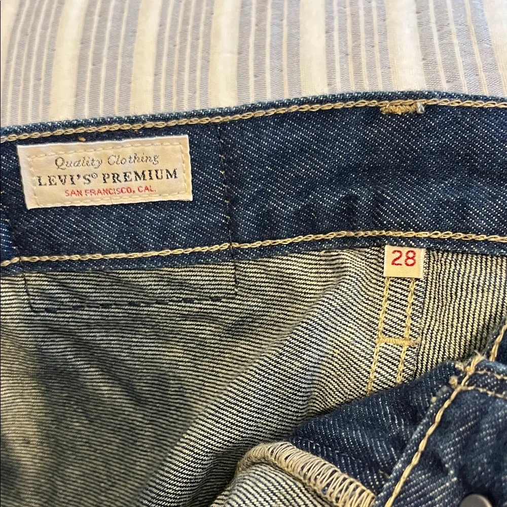 Levi's Indigo Maxi Denim Skirt - Picture 2 of 3